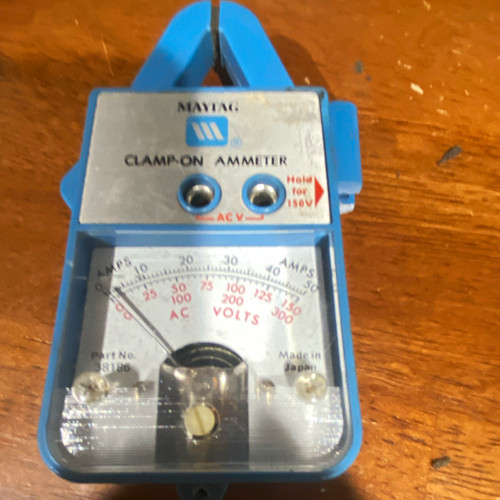 Maytag clamp ammeter ac - clamp-on,