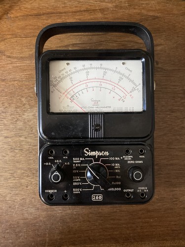 Simpson 260 series analog - series,